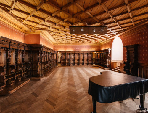 Salle des Chevaliers du Château de Grandson