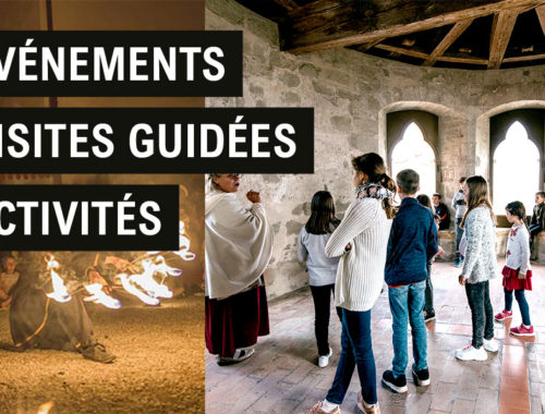 Visuel des activités estivales du château de Grandson