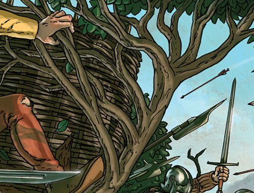 Bataille de Grandson - BD de Samuel Embleton