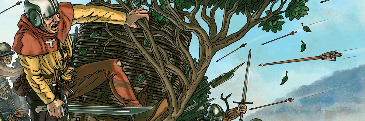 Bataille de Grandson - BD de Samuel Embleton